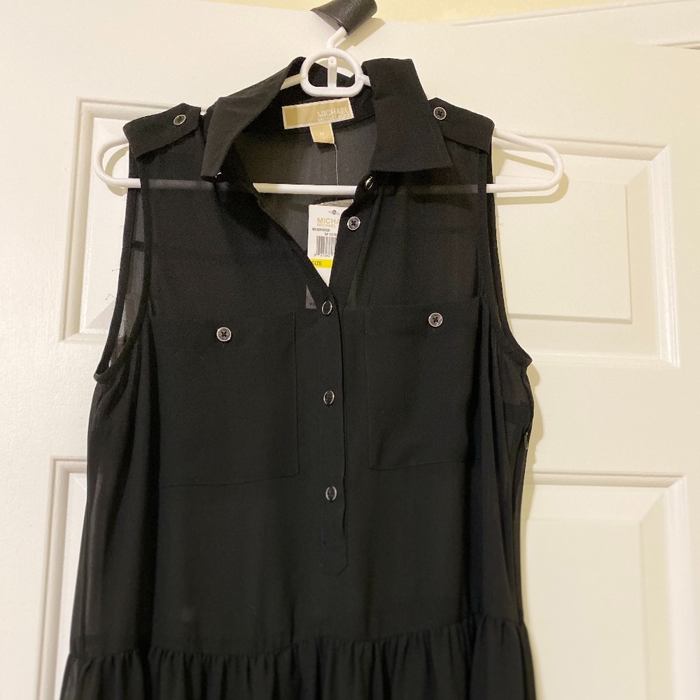 Small Black Michael Kors Maxi Dress
